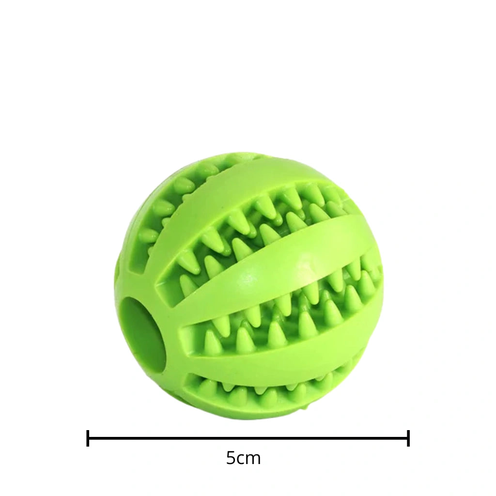 bola-cachorro-comporta-petisco-5cm-verde