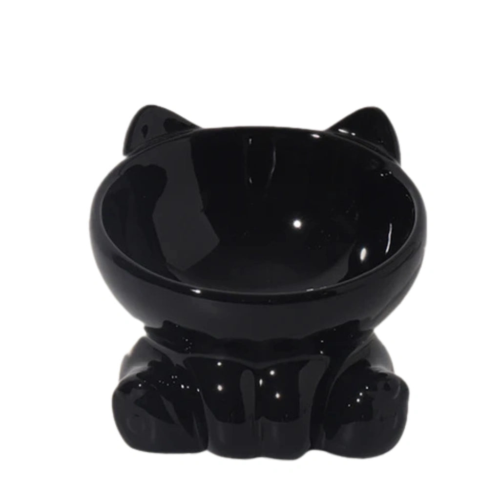 comedouro-para-gatos-formato-gato-preto